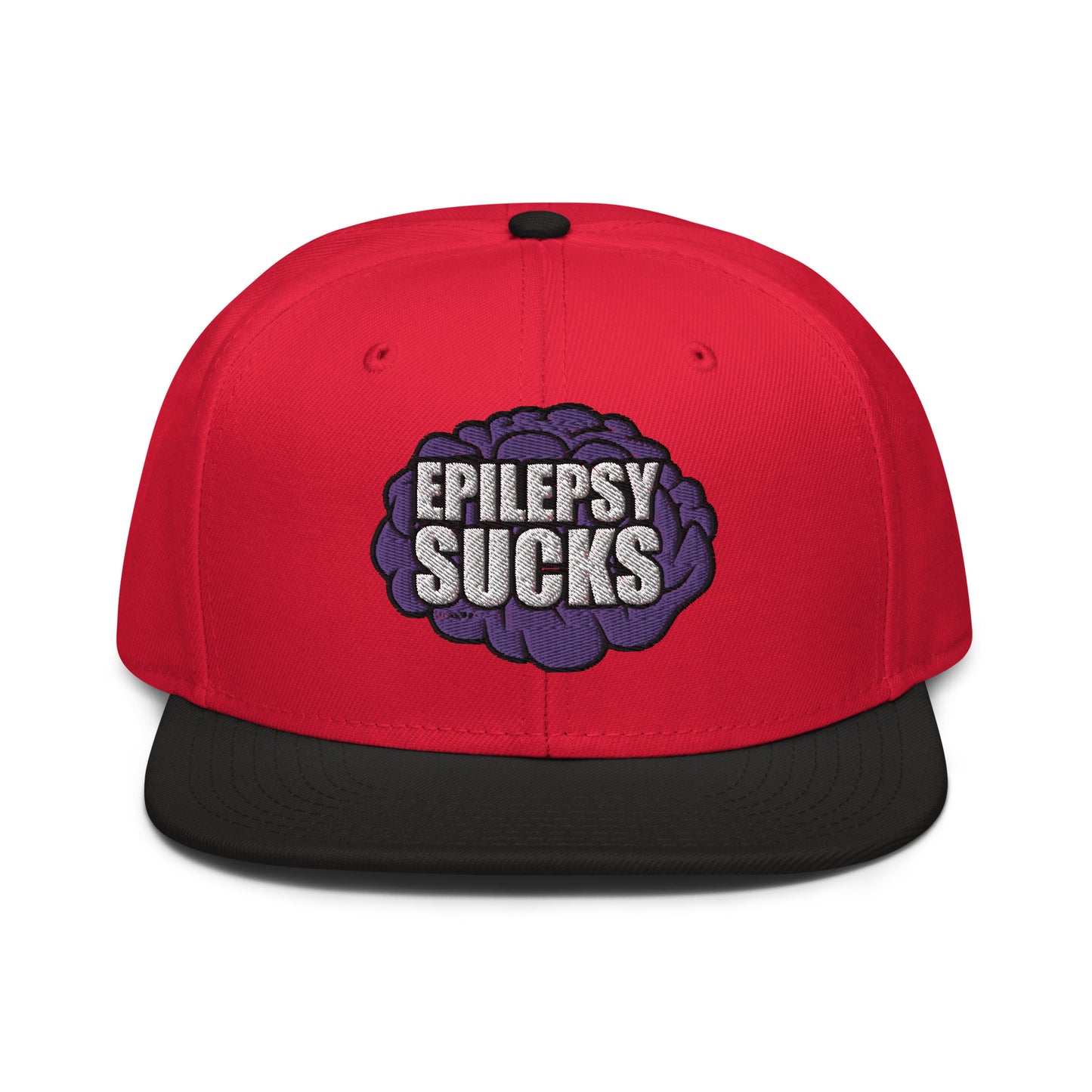 Impactful Epilepsy Sucks Snapback Hat
