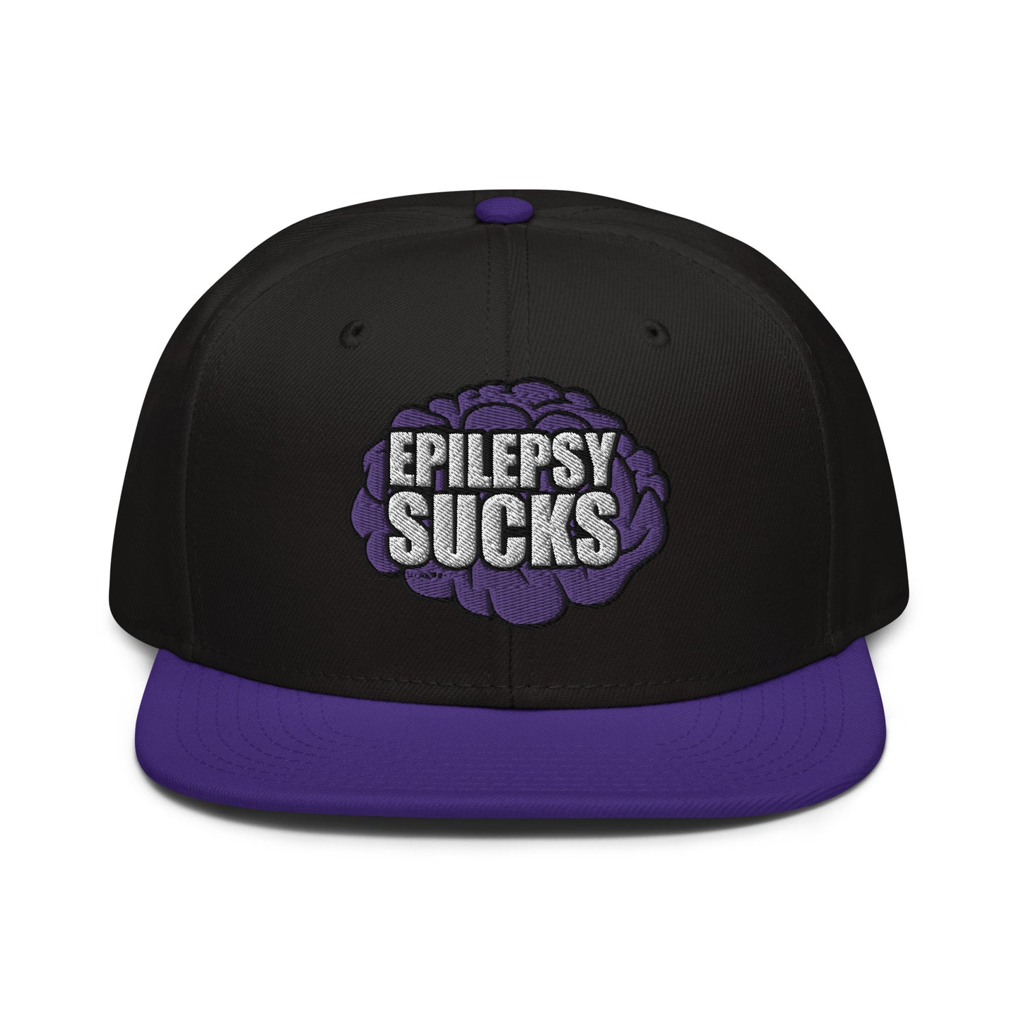 Impactful Epilepsy Sucks Snapback Hat