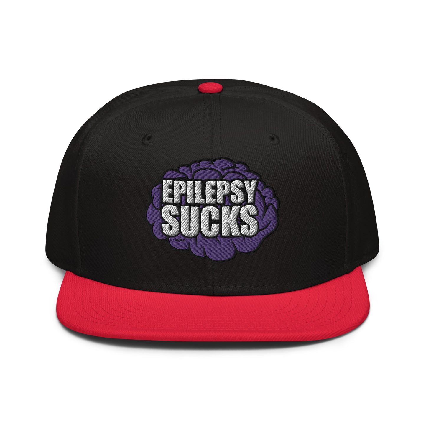 Impactful Epilepsy Sucks Snapback Hat